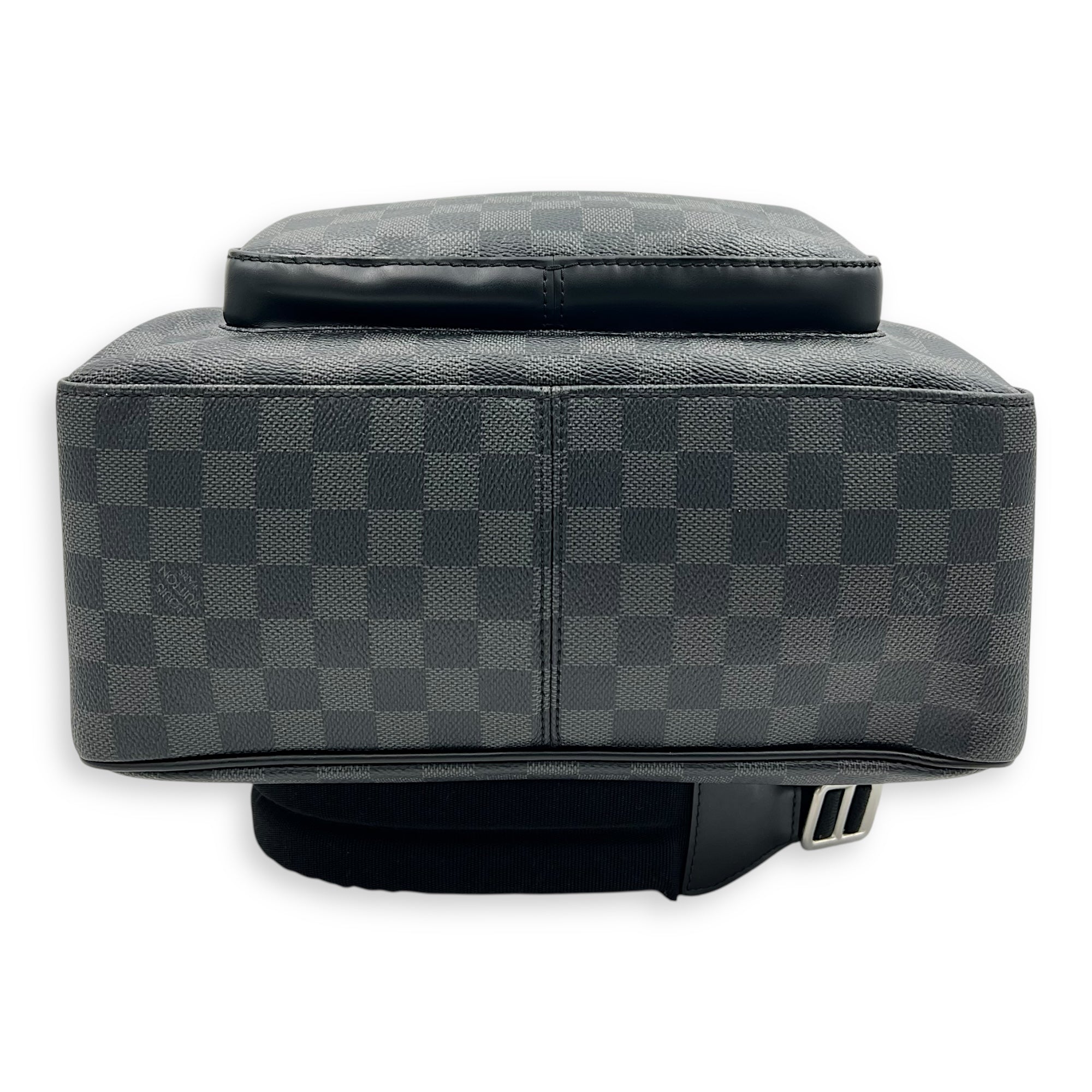 Josh Backpack Graphite in Coated Canvas, Silver hardware - Image 7