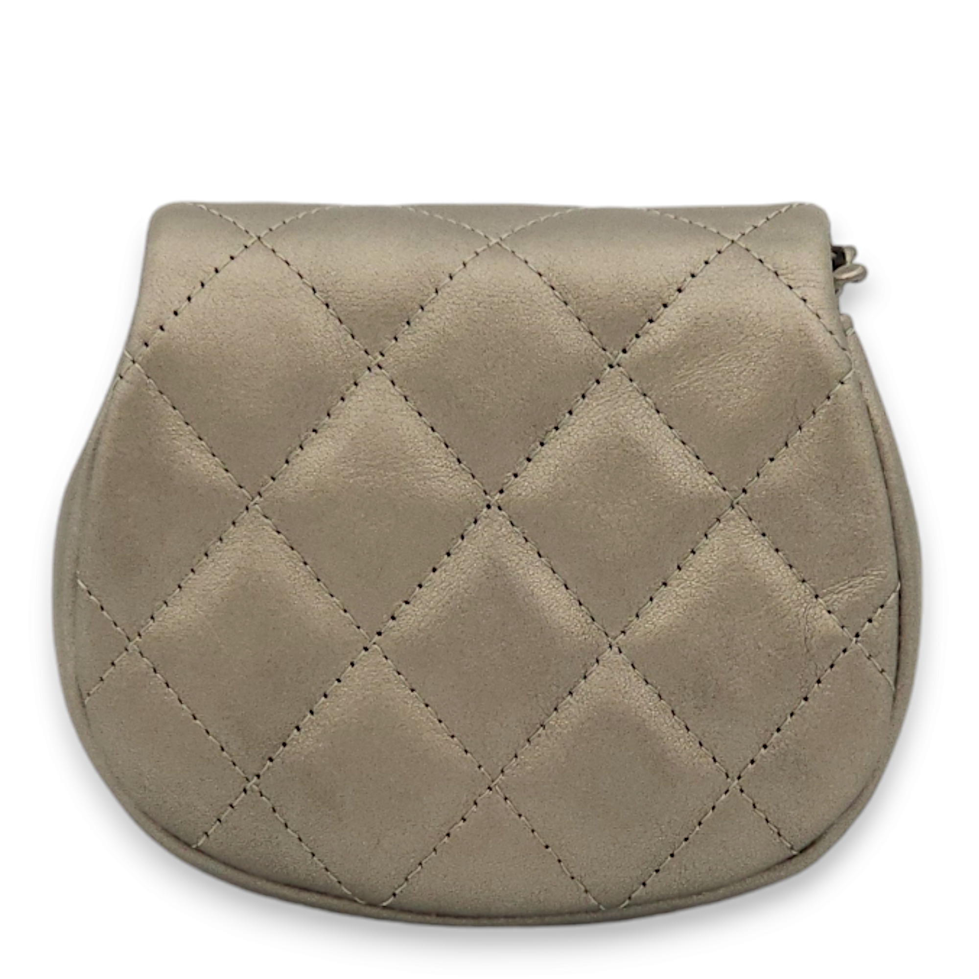 Classic 21B Bronze Wallet On Chain in Calfskin, Ruthenium hardware - Image 3