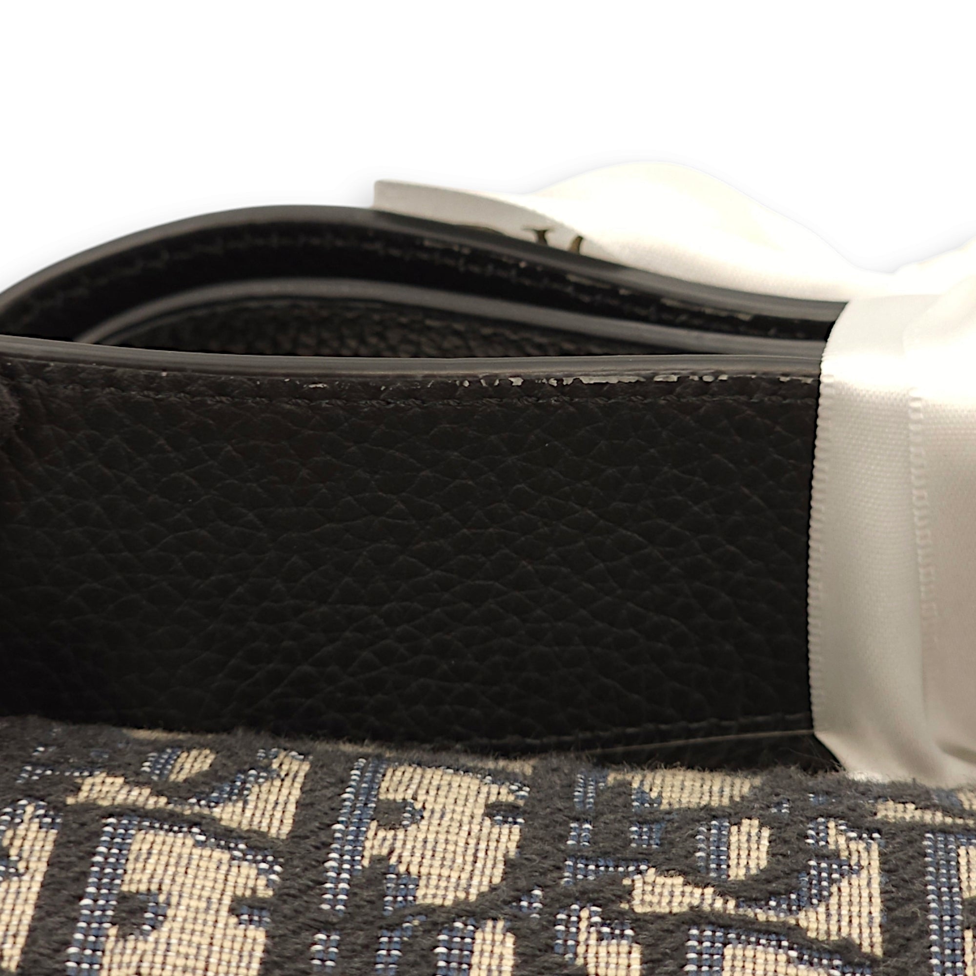 Gallop Multi-colour Crossbody Bag in Jacquard/Calfskin, Mixed hardware - Image 9