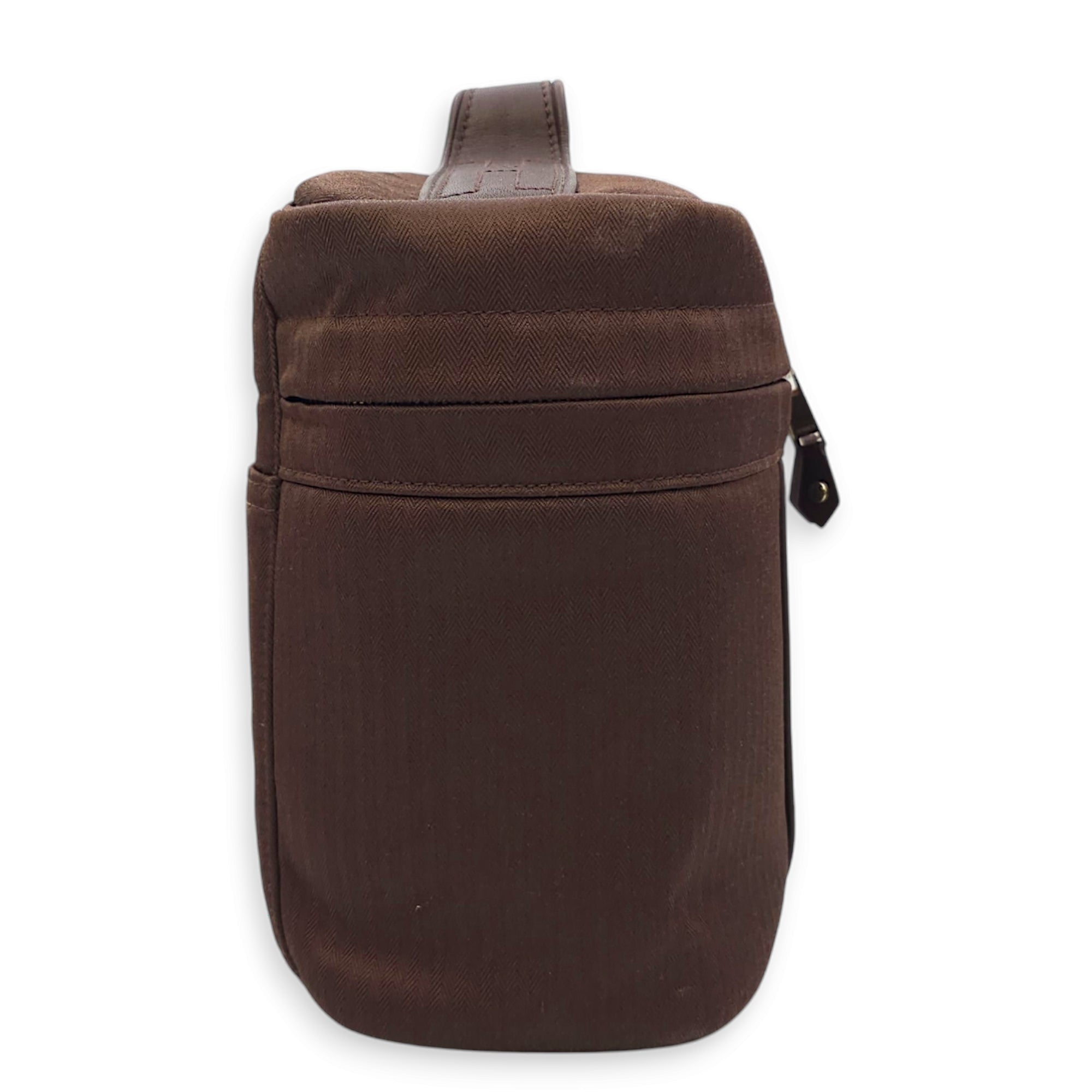 Acapulco Vanity Chocolate in Toile, Palladium hardware - Image 7