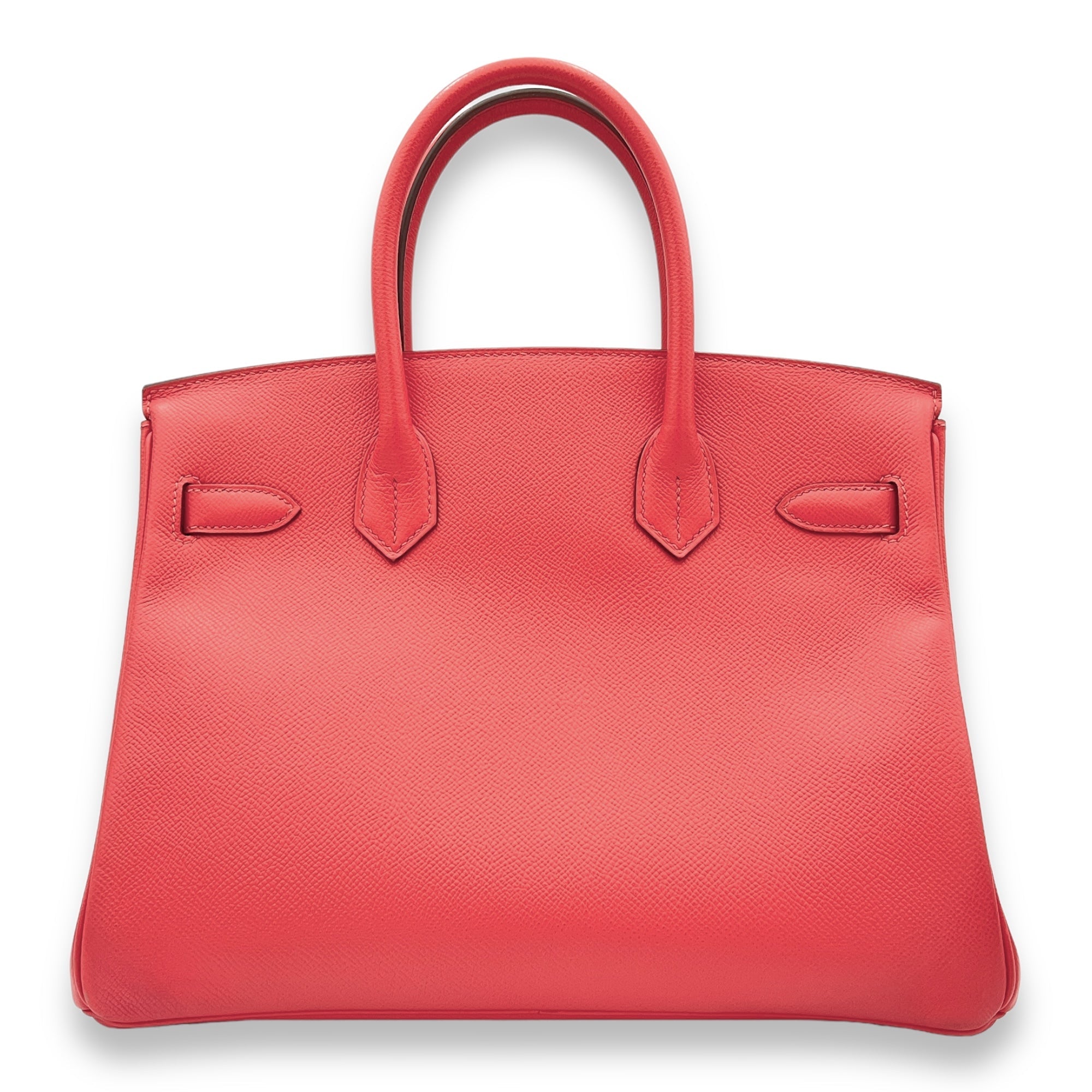 Birkin 30 Rose Jaipur in Epsom, Palladium hardware - Image 3