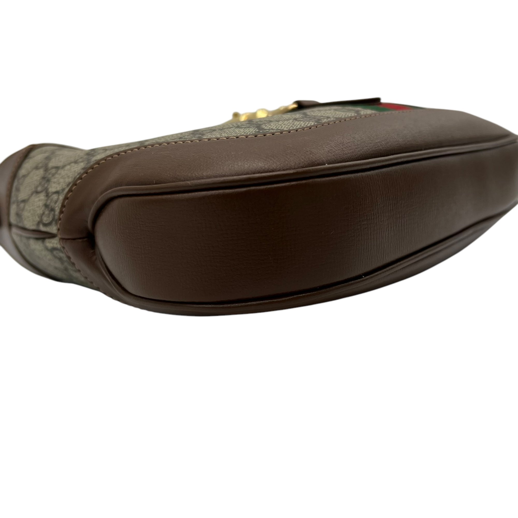 Jackie 1961 Top Handle Bag Beige in Coated Canvas, Gold hardware - Image 10