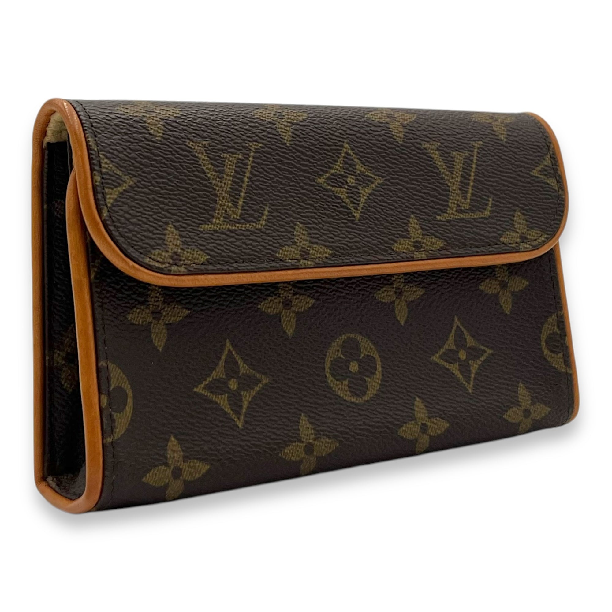 Florentine Belt Bag Brown in Monogram Coated Canvas, Gold hardware - Image 4