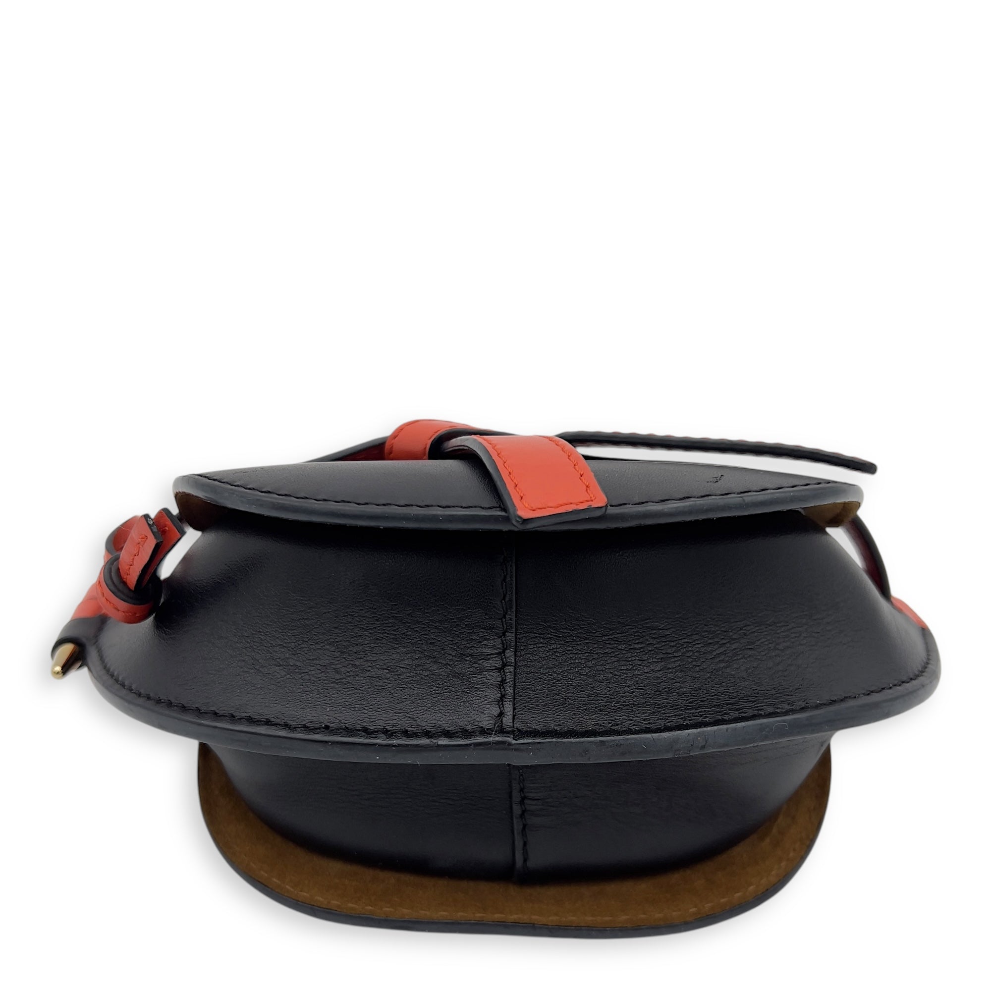 Gate Mini Multi-colour Crossbody Bag in Calfskin, Gold hardware - Image 6