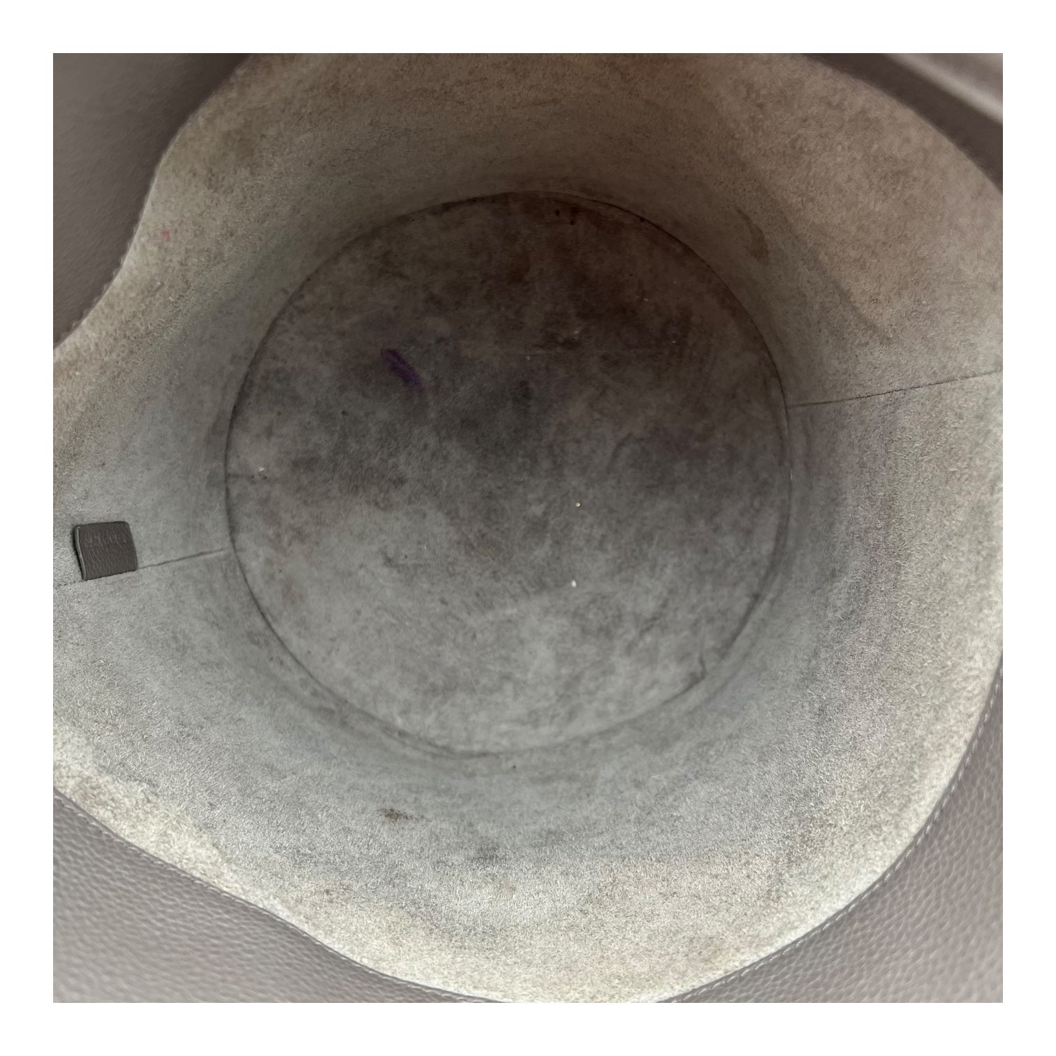 Bucket 16 Brown Top Handle Bag in Calfskin, Gold hardware - Image 7