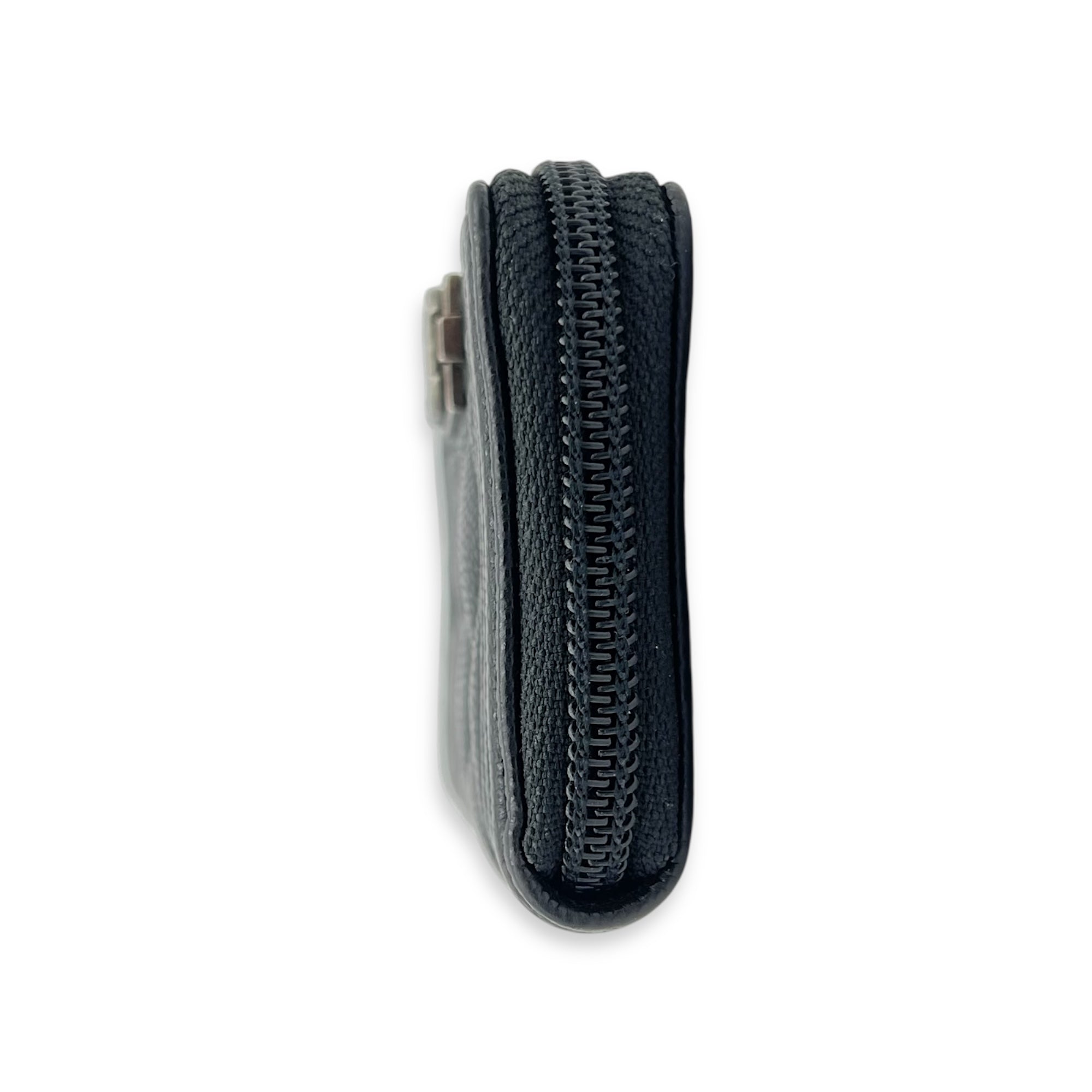 Boy Black Wallet in Caviar Leather, Ruthenium hardware - Image 5