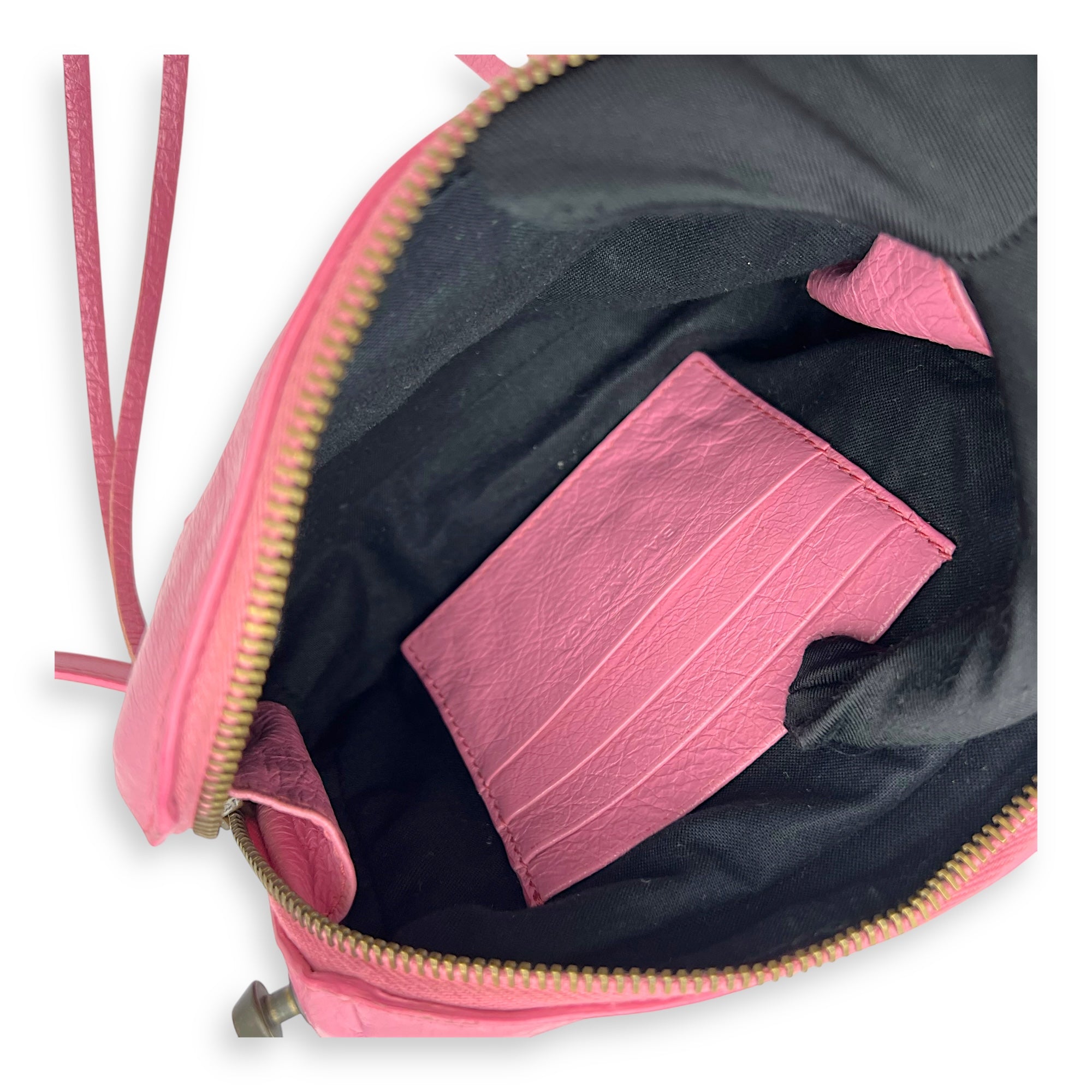 Reporter Sneakers Pink in Lambskin, Gunmetal hardware - Image 7