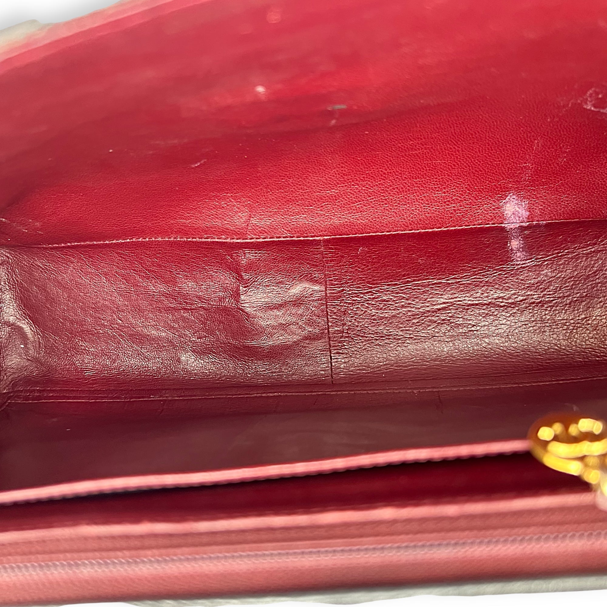 CC Quilted Tortoise Shell Shoulder Bag Black in Lambskin, tortoise shell hardware - Image 7