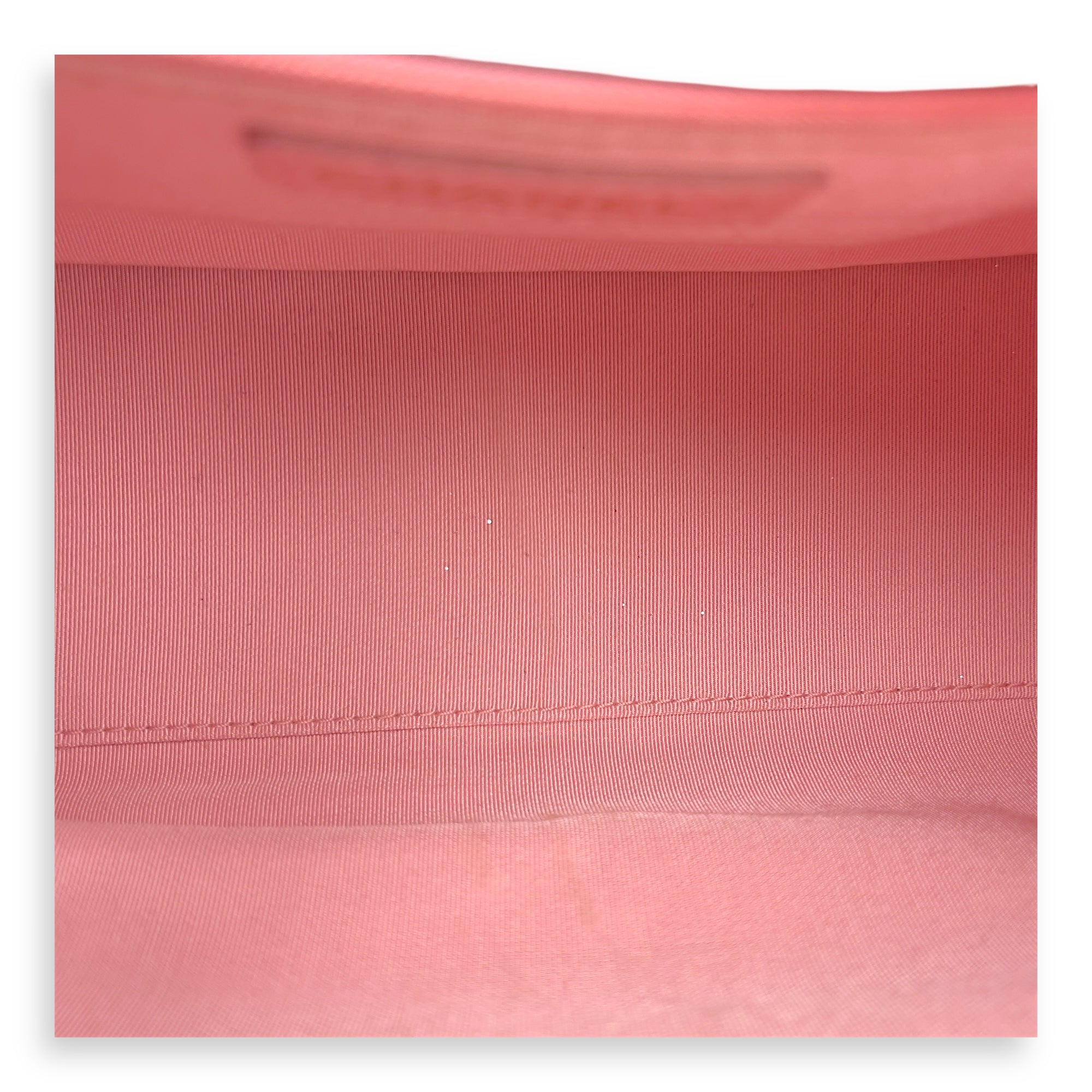 Bowling Pink Top Handle Bag in Caviar Leather, Gold hardware - Image 6