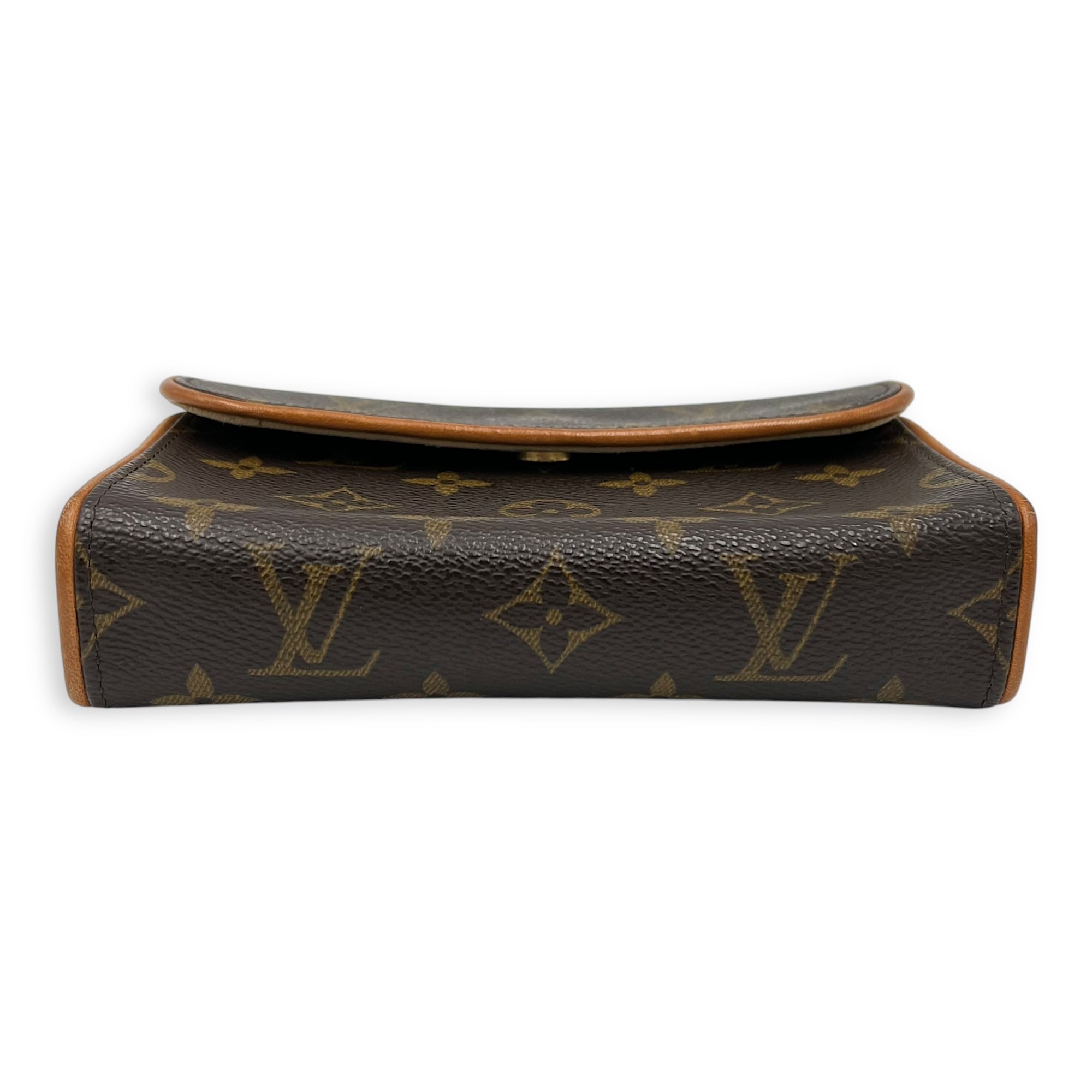 Florentine Belt Bag Brown in Monogram Coated Canvas, Gold hardware - Image 6