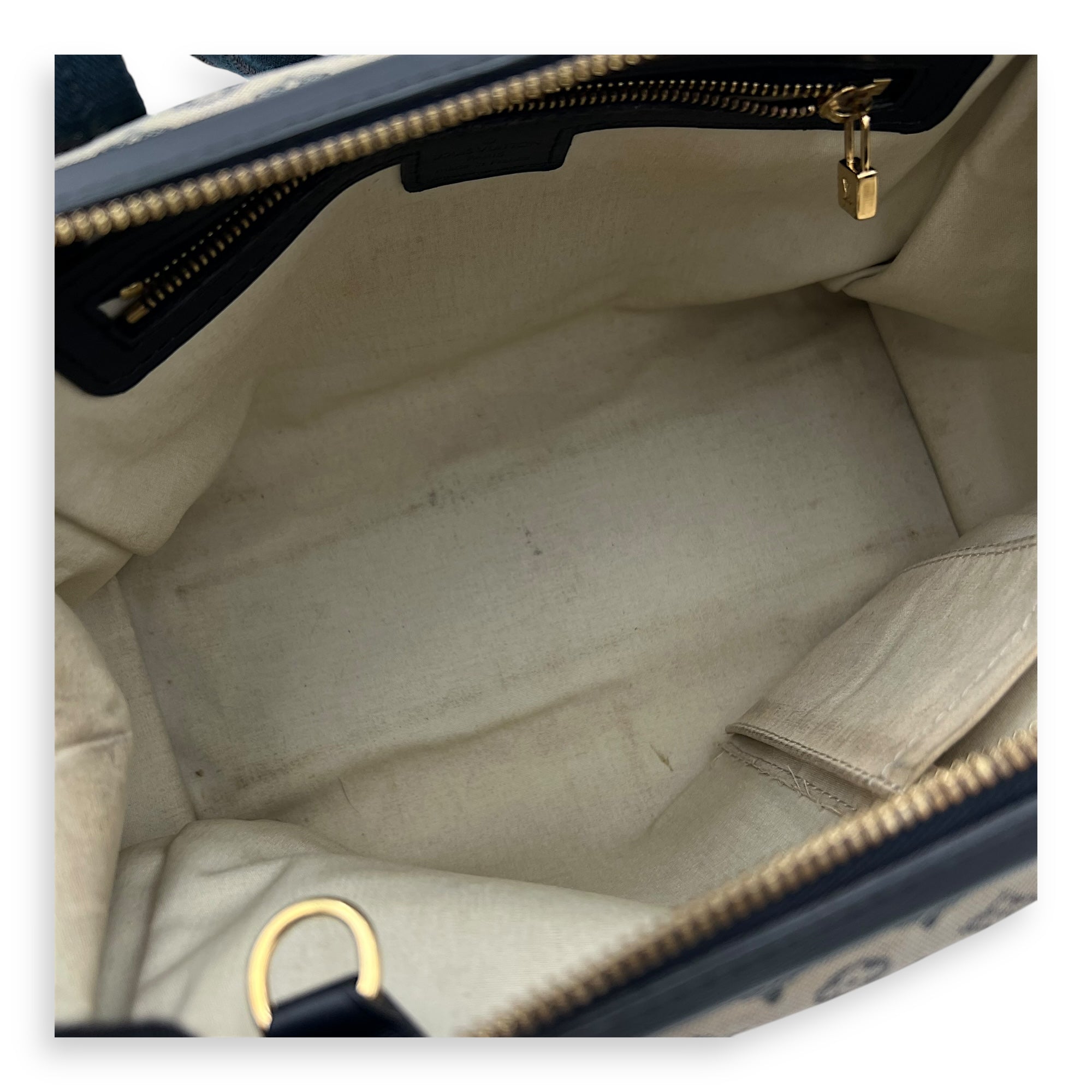 Josephine Shoulder Bag Grey in Jacquard, Gold hardware - Image 7