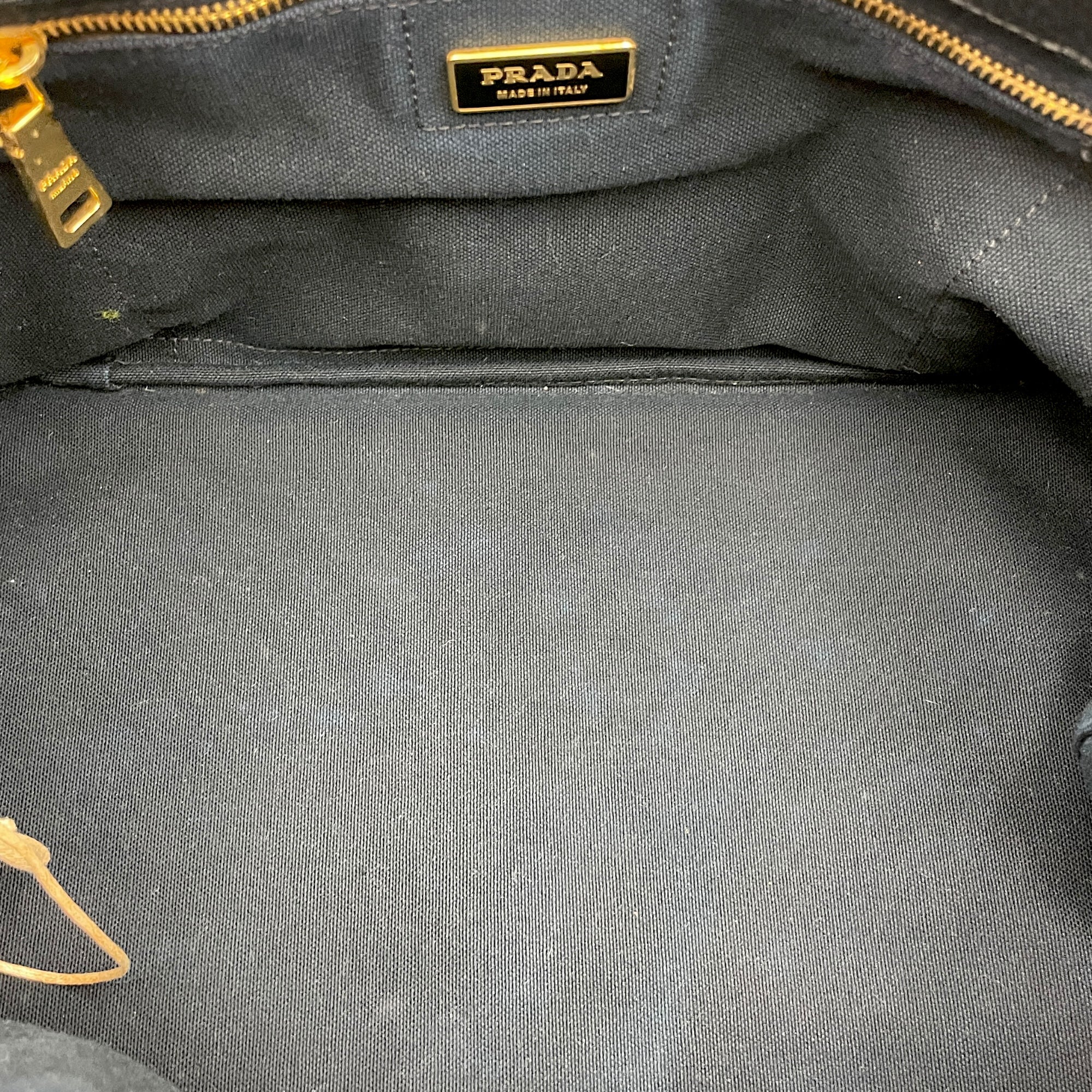 Canapa Top Handle 40x24x25 Black, orange, yellow, brown Top Handle Bag in Cotton Canvas, Gold hardware - Image 7